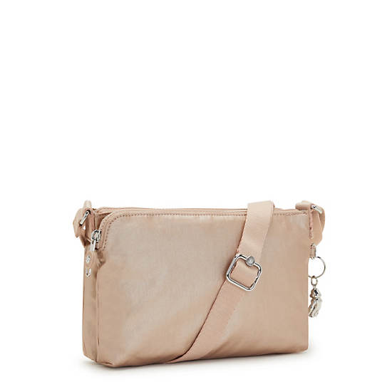 Kipling Boyd Metallic Crossbody Taske Guld | DK 1095XY